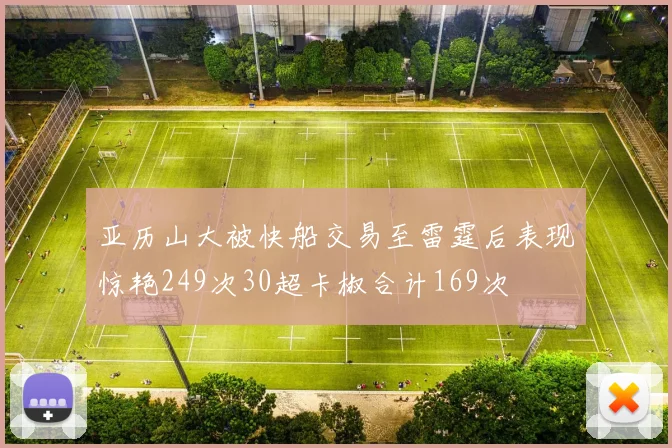 亚历山大被快船交易至雷霆后表现惊艳249次30超卡椒合计169次